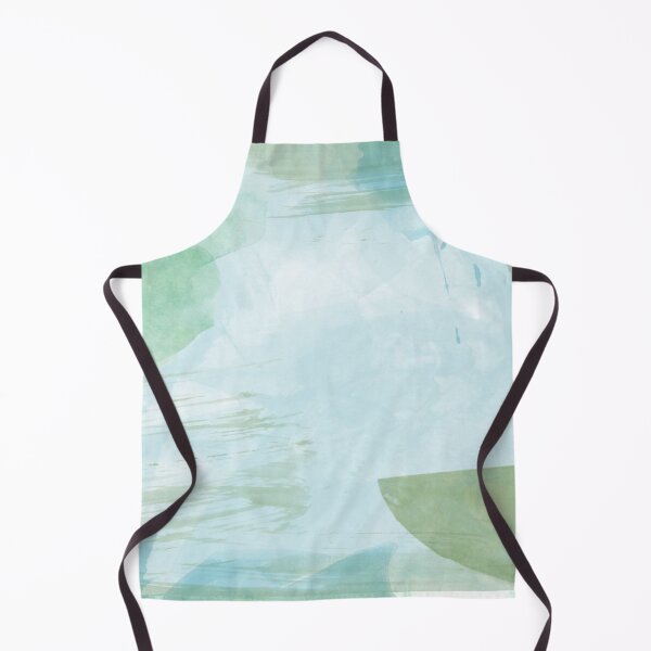 Aperçu de l'œuvre Aquarelle douce bleue et verte créée et vendue par Hernandez shop.