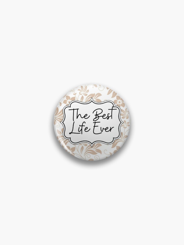 Let's Write Letters Letter Stamp Hard Enamel Pin - The Best Life Ever Shop