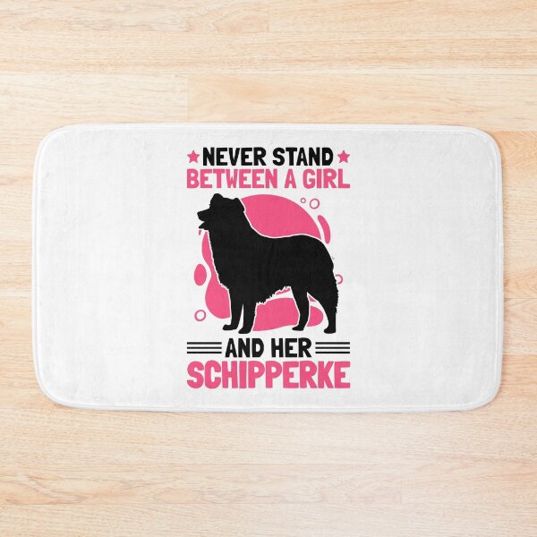 Item preview, Girl with Schipperke Belgian Shepherd Dog designed and sold by madgrfx.