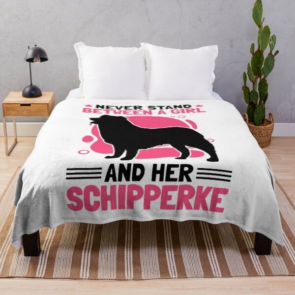 Item preview, Girl with Schipperke Belgian Shepherd Dog designed and sold by madgrfx.
