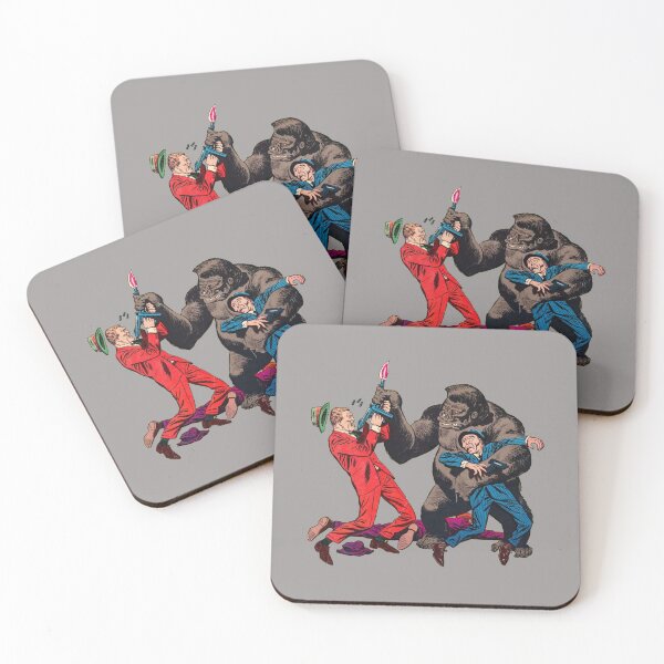 Item preview, Vintage Gorilla Gangster Retro Villain Monkey Gift designed and sold by TheAplus.