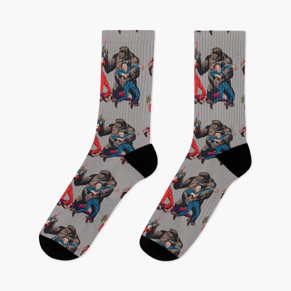 Artikelvorschau, Vintages Gorilla Gangster Retro Bösewicht Affen Geschenk entworfen und verkauft von TheAplus.