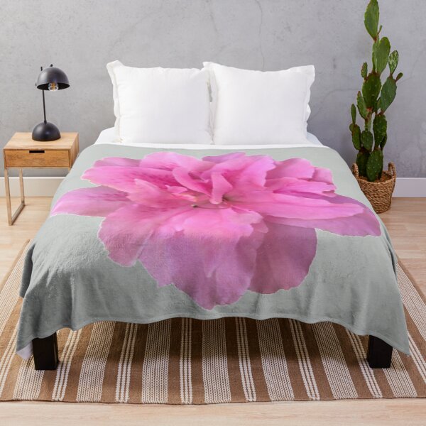 Item preview, Pink Azalea Close-up on Soft Sage Green Background designed and sold by InalterataArt.