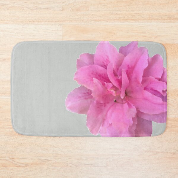 Item preview, Pink Azalea Close-up on Soft Sage Green Background designed and sold by InalterataArt.
