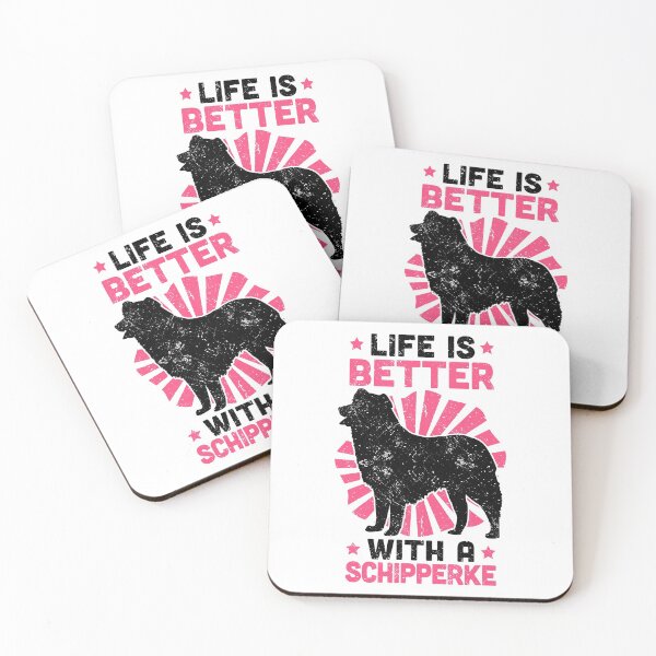 Item preview, Living with Schipperke Belgian Shepherd Dog designed and sold by madgrfx.