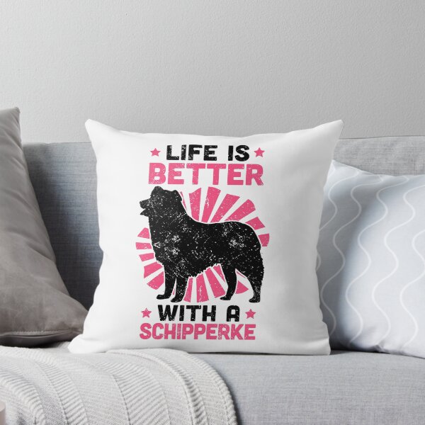 Item preview, Living with Schipperke Belgian Shepherd Dog designed and sold by madgrfx.