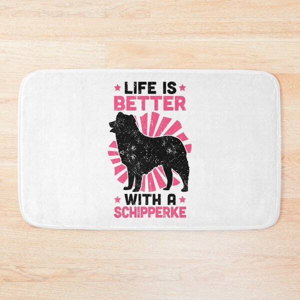 Item preview, Living with Schipperke Belgian Shepherd Dog designed and sold by madgrfx.
