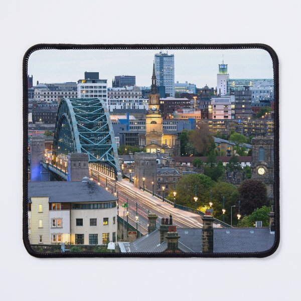 Item preview, Newcastle Upon Tyne At Blue Hour designed and sold by Ryan Ten.