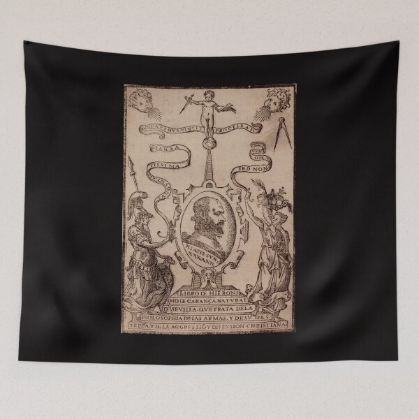 Item preview, De Carranza Book Plate- Historical European Martial Arts Spanish fencing  designed and sold by MemesOfHistory.
