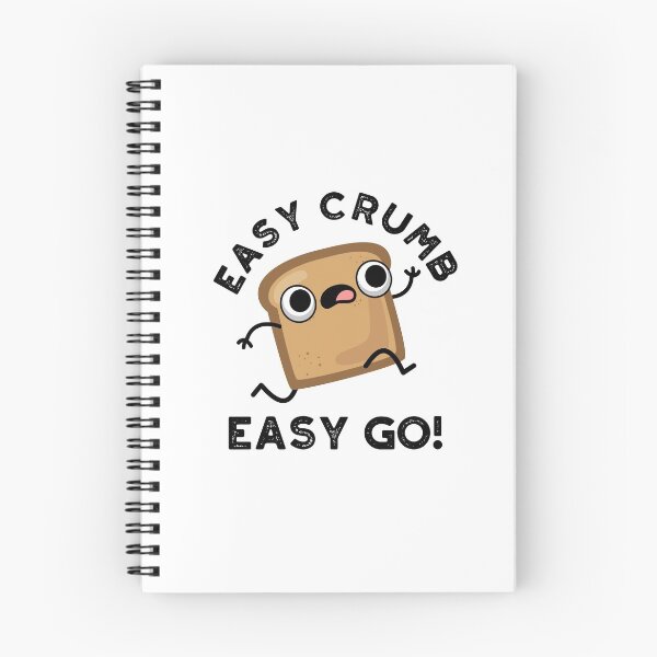 Item preview, Easy Crumb Easy Go Cute Bread Puns  designed and sold by punnybone.