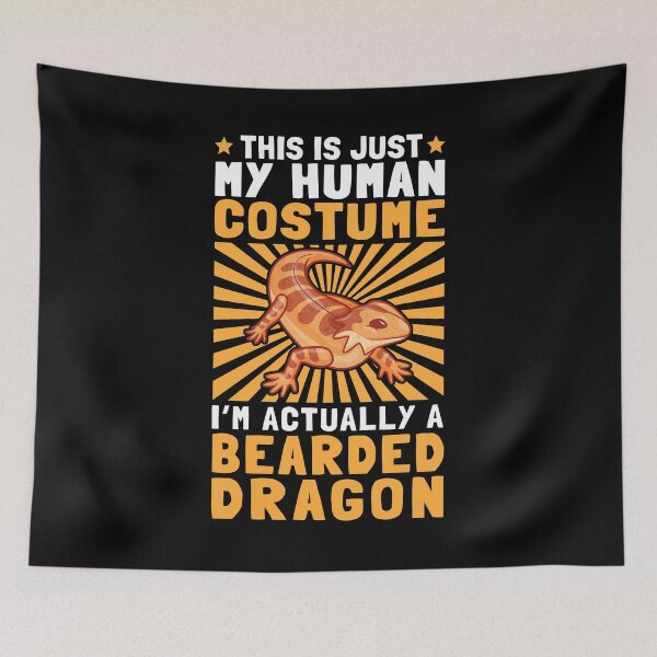 Item preview, Bearded dragon costume agamen lizard owner gift designed and sold by madgrfx.