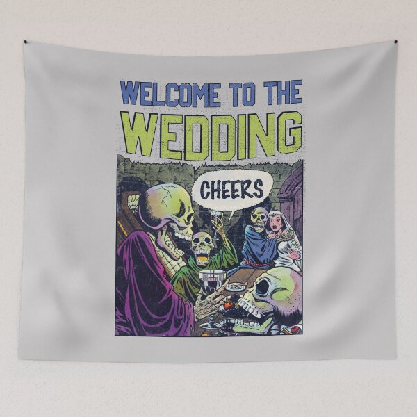 Item preview, Vintage Welcome Wedding Retro Bride Drinking Halloween Gift designed and sold by TheAplus.