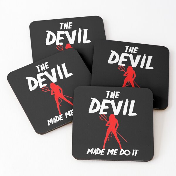 Item preview, The Devil Made Me Do It Sexy Funny Halloween designed and sold by bosgrmarjopp95.