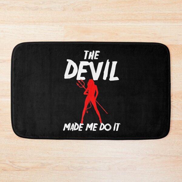 Item preview, The Devil Made Me Do It Sexy Funny Halloween designed and sold by bosgrmarjopp95.