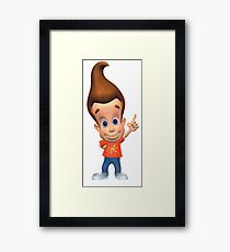 Jimmy Neutron Framed Print