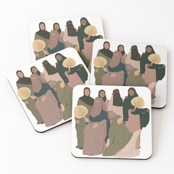 Item preview, Slaying hijabis in they beautiful abayas designed and sold by SemDesigns1.