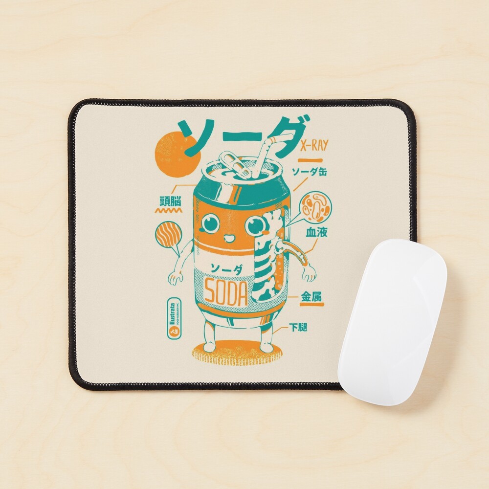 Soda Can X-Ray Mouse Pad