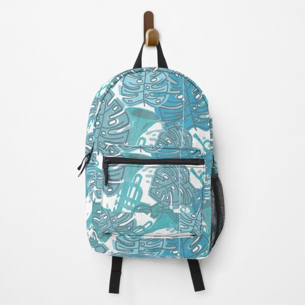 Item preview, palm leaf pattern with trumpets design designed and sold by Rokay Arts.