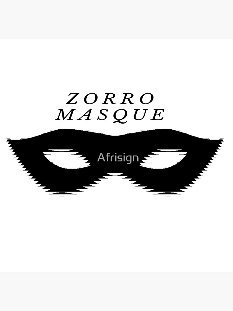 Zorro ™ design by Afrisign
