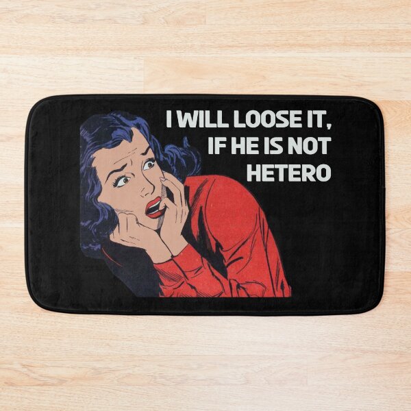 Item preview, Vintage Hetero Scared Woman Retro Love Gift designed and sold by TheAplus.
