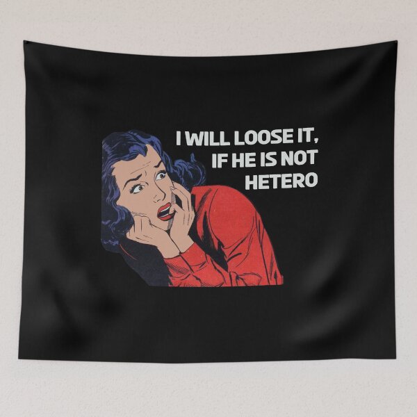 Item preview, Vintage Hetero Scared Woman Retro Love Gift designed and sold by TheAplus.