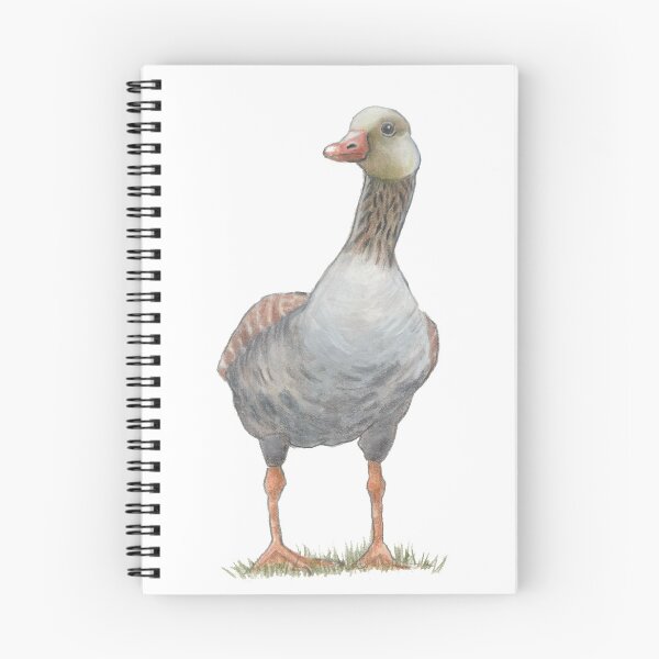 Item preview, Goose, Lone Goose Illustration, Wildlife Bird designed and sold by JoyfulWhimsy.