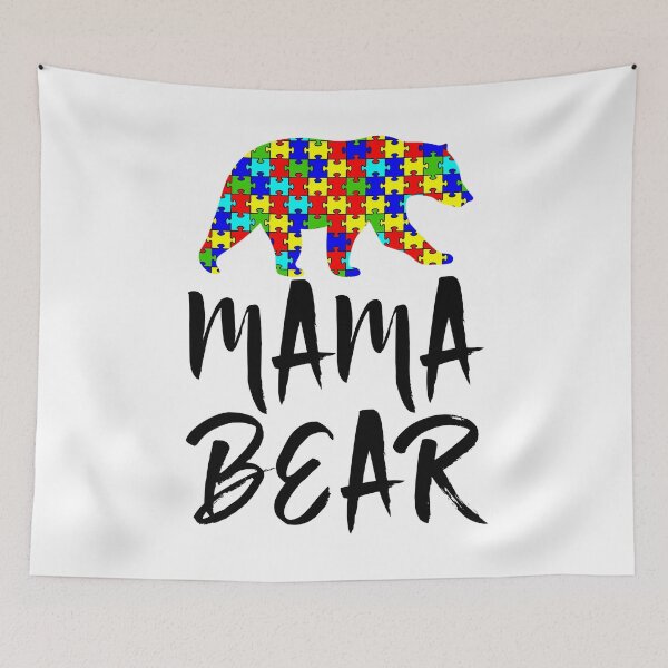 Item preview, Mama Bear Autism  designed and sold by Bendthetrend.