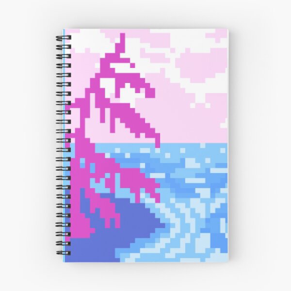 Artikelvorschau, Pixel-Küstenlinie entworfen und verkauft von foolsagacity.