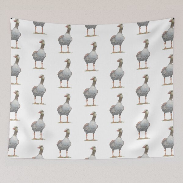 Item preview, Goose, Lone Goose Illustration, Wildlife Bird designed and sold by JoyfulWhimsy.