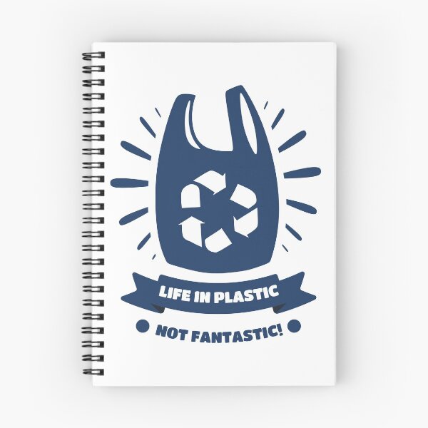 Item preview, Life in plastic NOT fantastic! No plastic bags designed and sold by Happy Puppy Print On Demand.