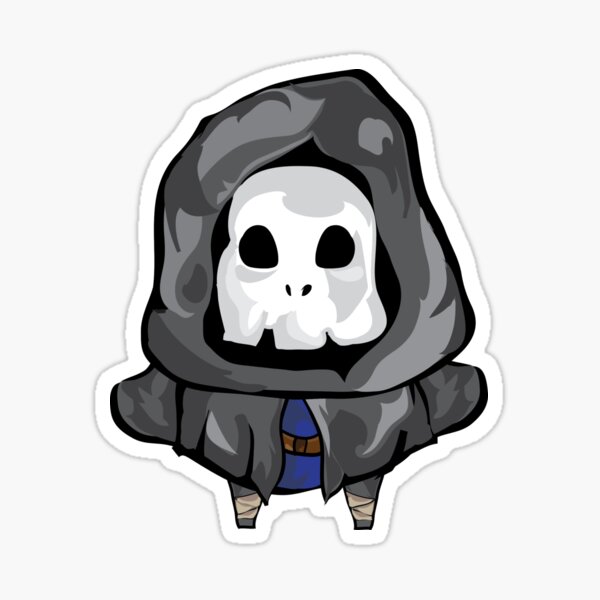 Funny Cartoon Death Sticker