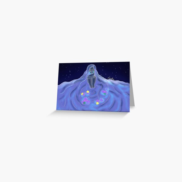 Inverted naiad Greeting Card