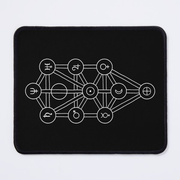 Item preview, Qliphoth minimal and esoteric design for poster and shirts designed and sold by KoraLunaArt.