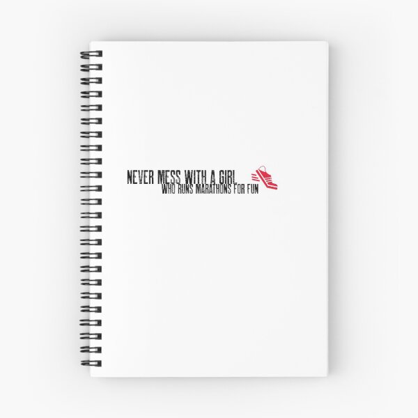 Item preview, Never mess with a girl who runs marathons for fun designed and sold by Whatalifestyle.