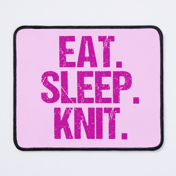 Item preview, Eat Sleep Knit designed and sold by Epic Love Designs.