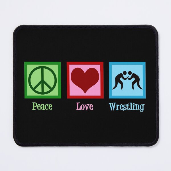 Item preview, Peace Love Wrestling designed and sold by Epic Love Designs.
