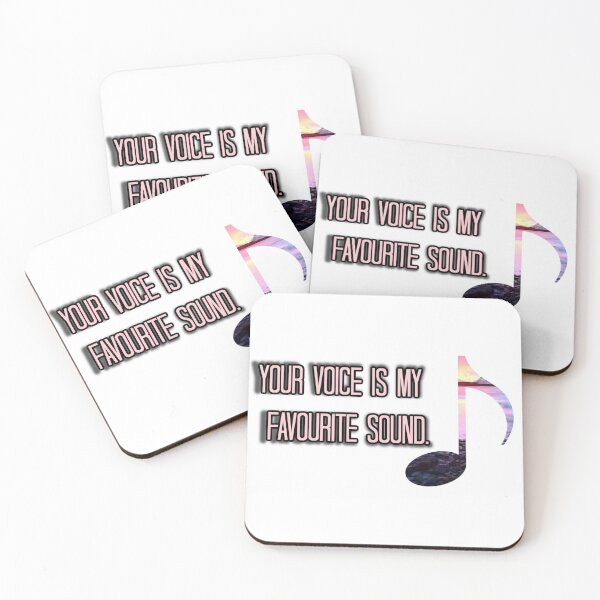 Item preview, Your Voice is my favourite sound/ LOVE CARE RESPECT <3 designed and sold by ElPatron258366.