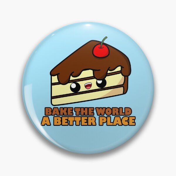 Item preview, Cute Cartoon Chocolate Cake || Kawaii || Bake The World A Better Place designed and sold by cookingwithten.