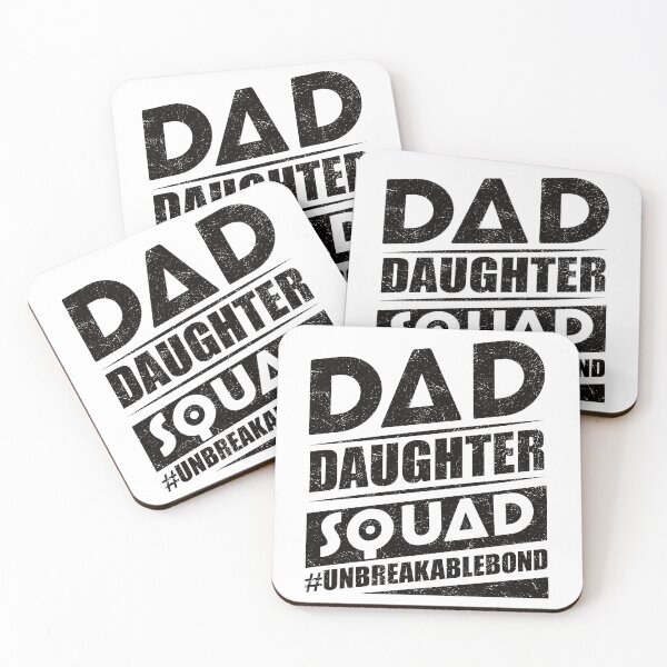 Item preview, Dad Daughter Squad #Unbreakablebond designed and sold by infleims.