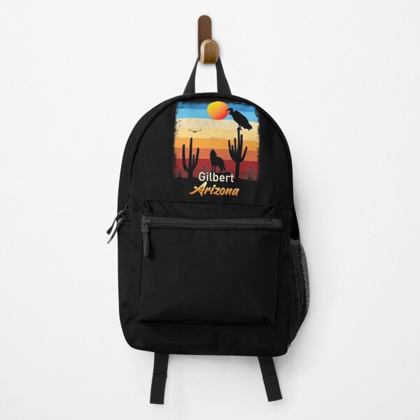 Item preview, Gilbert Arizona AZ Sunset Coyote  Vulture Cactus Desert Arizonan designed and sold by Cuatrocaminos.