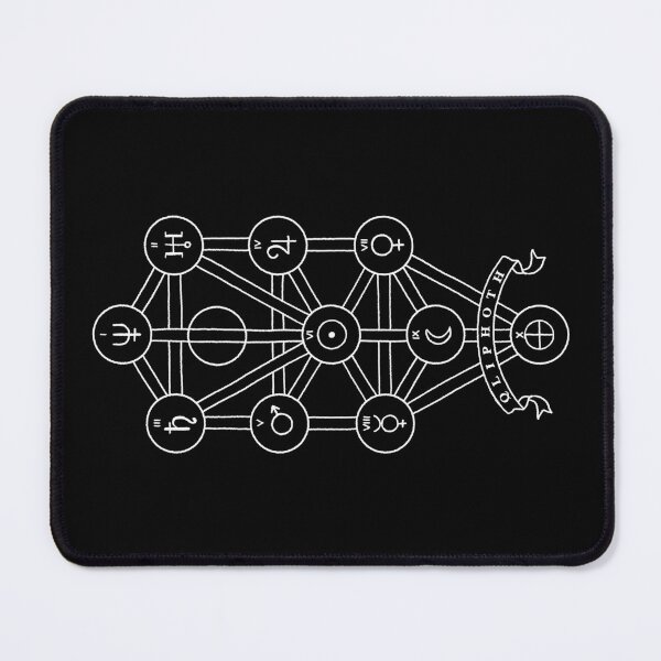 Item preview, Qliphoth minimal and esoteric design for poster and shirts designed and sold by KoraLunaArt.