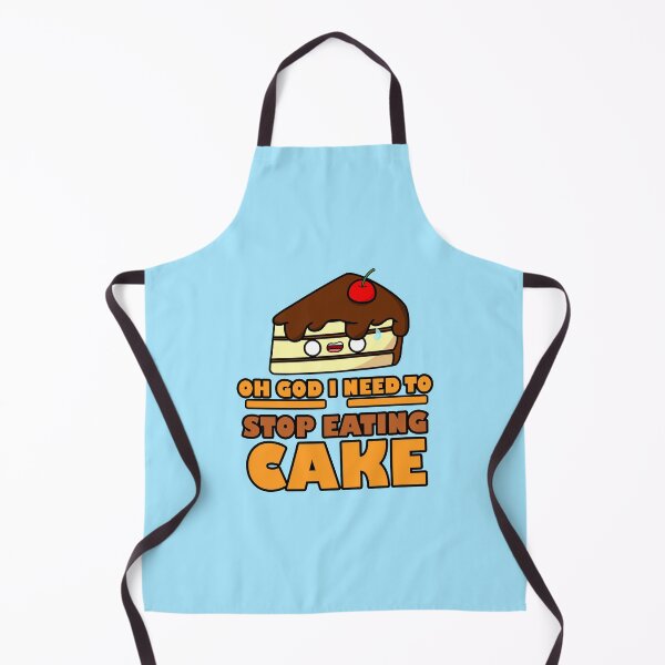 Item preview, Cute Cartoon Chocolate Cake || Kawaii || Oh God I Need To Stop Eating Cake designed and sold by cookingwithten.