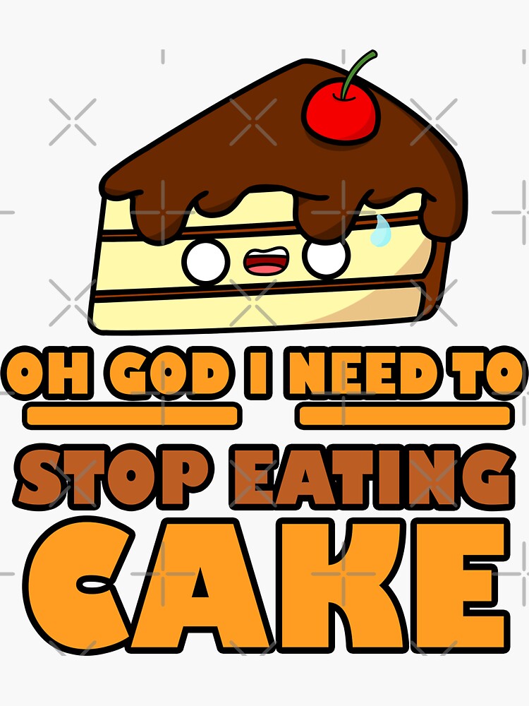 "Cute Cartoon Chocolate Cake Kawaii Oh God I Need To Stop Eating