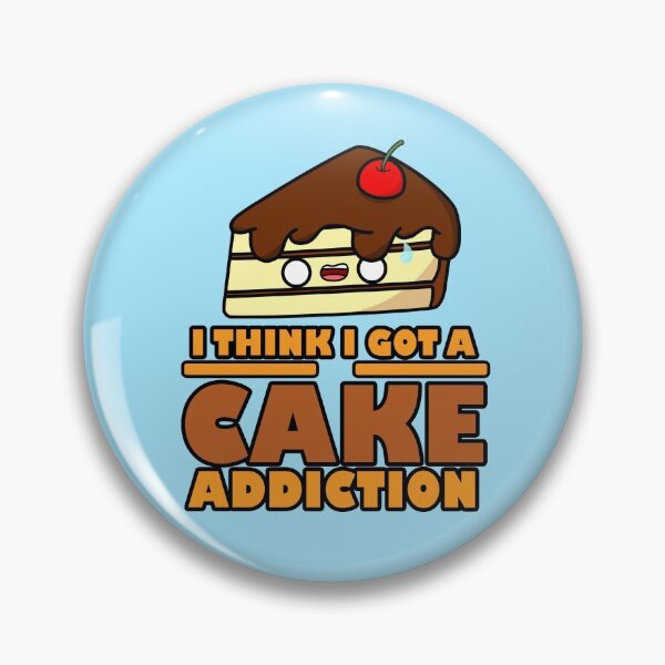 Item preview, Cute Cartoon Chocolate Cake || Kawaii || I Think I Got A Cake Addiction designed and sold by cookingwithten.