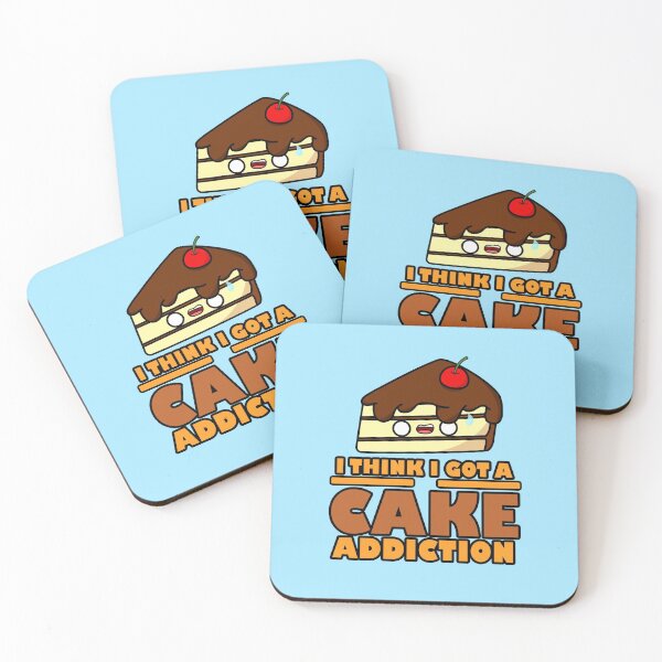 Item preview, Cute Cartoon Chocolate Cake || Kawaii || I Think I Got A Cake Addiction designed and sold by cookingwithten.