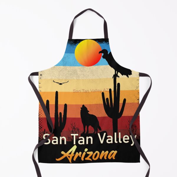 Item preview, San Tan Valley Arizona AZ Sunset Coyote Vulture Cactus Desert Arizonan designed and sold by Cuatrocaminos.
