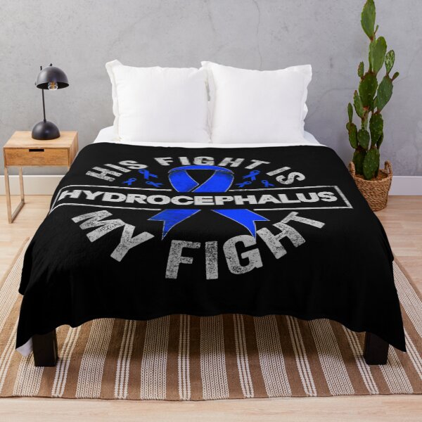 Item preview, His fight is my fight Hydrocephalus - hydrocephalus awareness designed and sold by Designs Of all kinds.