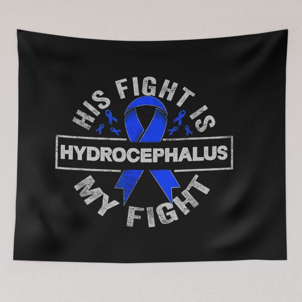 Item preview, His fight is my fight  Hydrocephalus - hydrocephalus awareness  designed and sold by Designs Of all kinds.