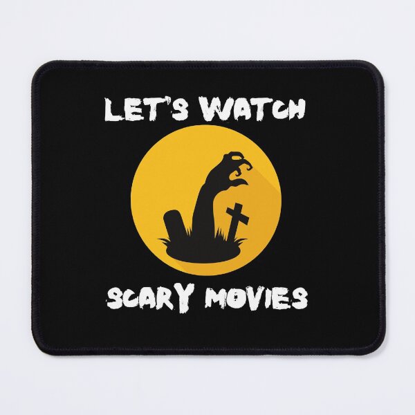 Item preview, Lets Watch Scary Movies, Horror Movie Obsessed designed and sold by SportyDogShop.