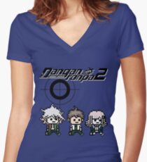 Danganronpa 2 Women's Fitted V-Neck T-Shirt
